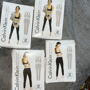 Calvin klein workout 2piece set